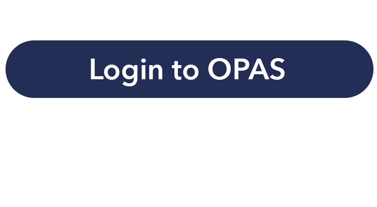 Wellbeing and Support Line - Login to OPAS button